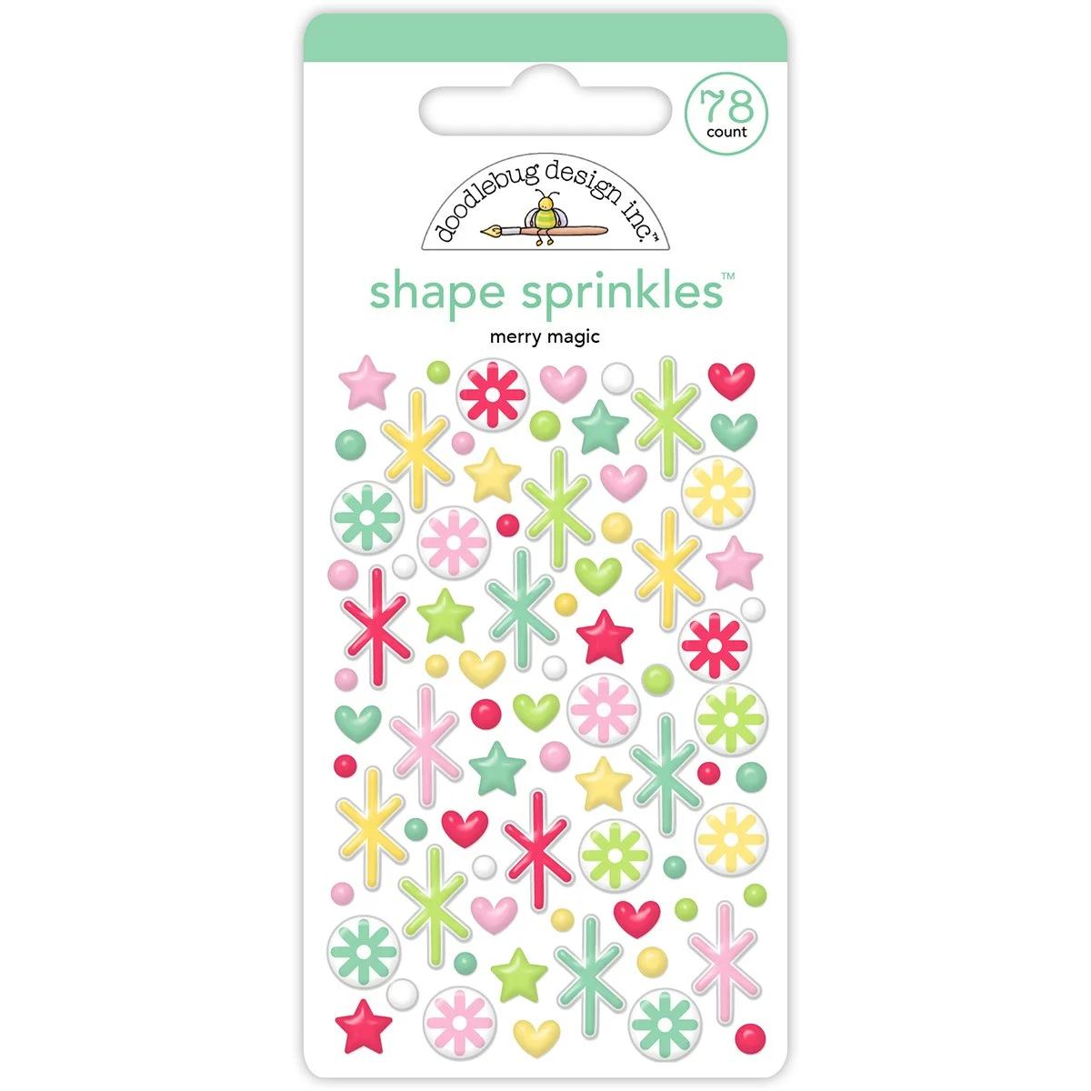 *Pre-Order* Doodlebug Dear Santa Sprinkles Stickers Merry Magic