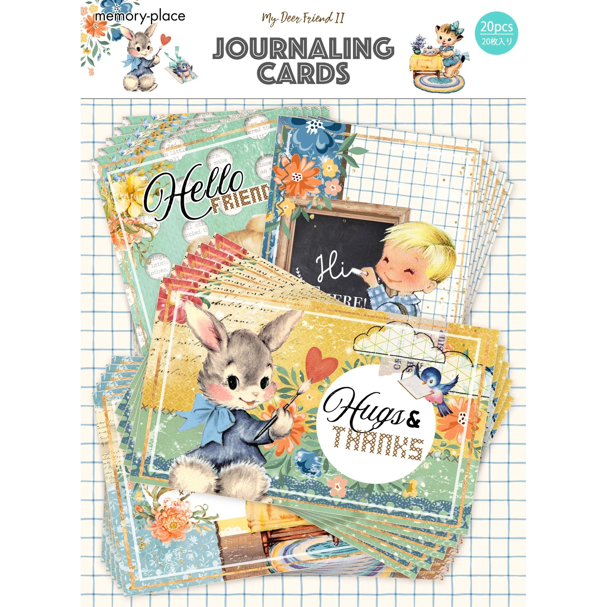 *Pre-Order* Memory Place My Deer Friend II Journaling Cards