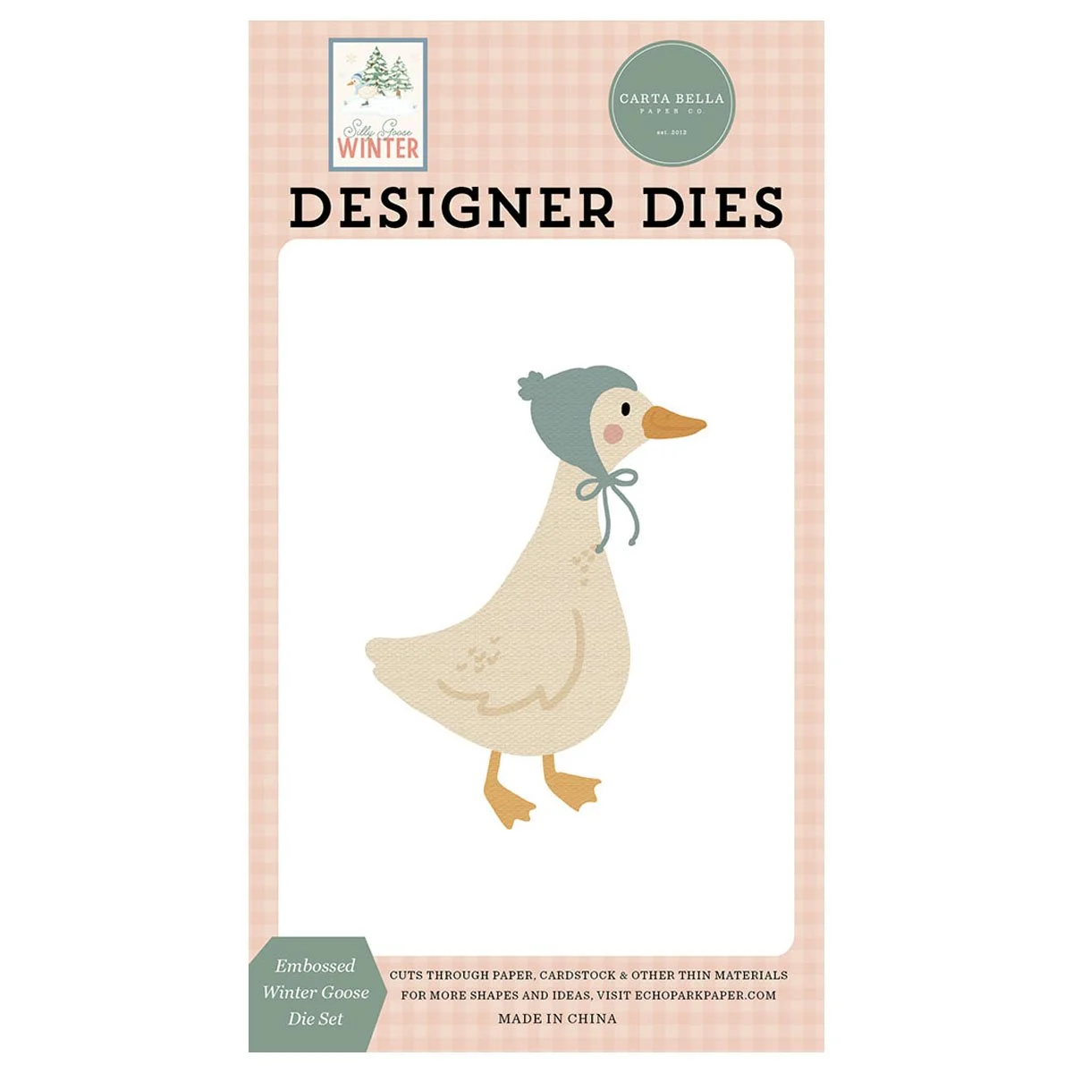 *Pre-Order* Carta Bella Silly Goose Winter Embossed Winter Goose