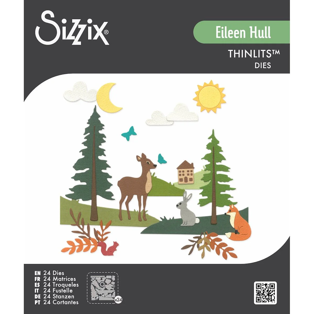 Sizzix Home Sweet Home Thinlits Dies Eileen Hull