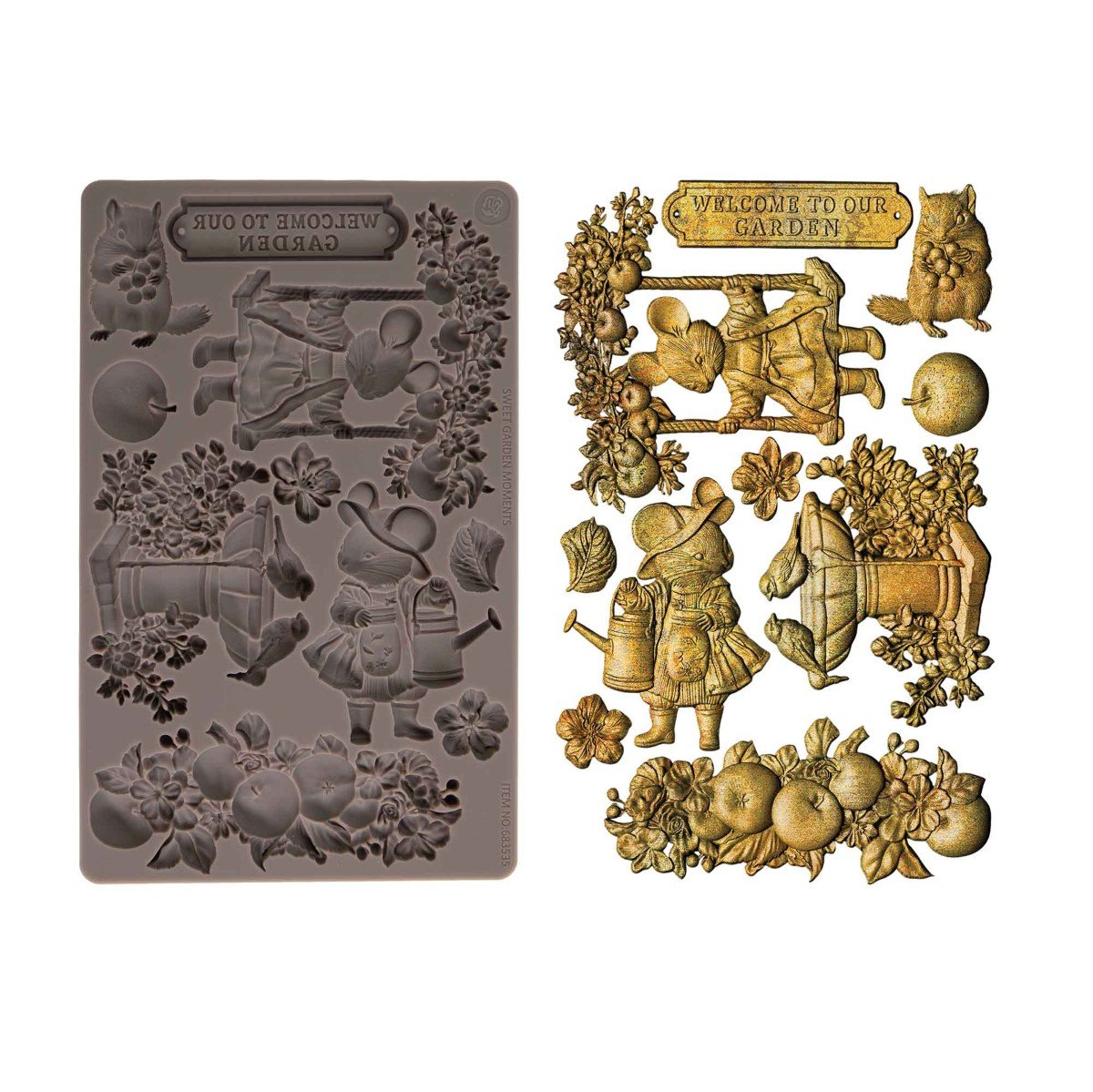 Prima Homegrown Collection Decor Moulds® - Sweet Garden