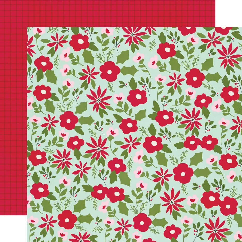 *Pre-Order* Simple Stories Kringle & Co. 12" x 12" Paper Merriest