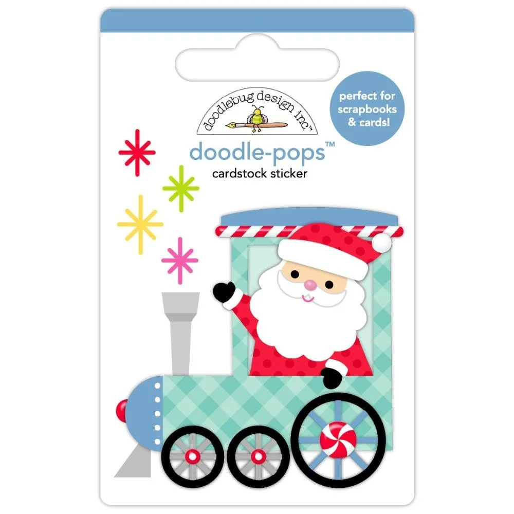 Doodlebug Oh What Fun Doodlepop Santa's On His Way