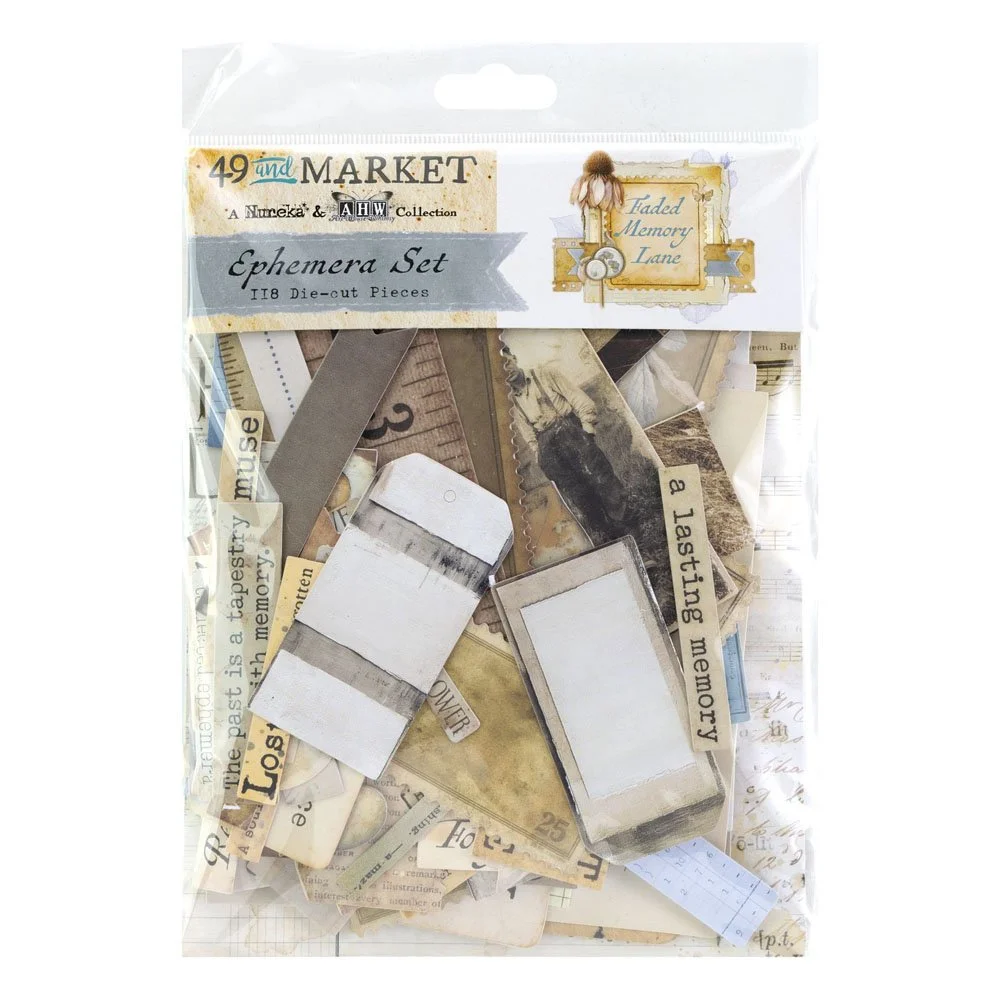 49 & Market Faded Memory Lane Ephemera Set
