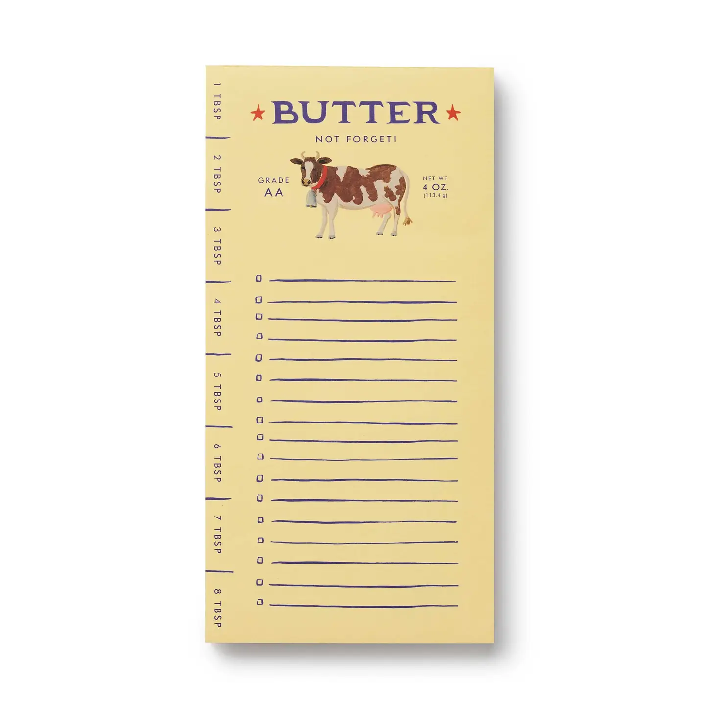 Rifle Paper Co. Butter Not Forget Market Pad