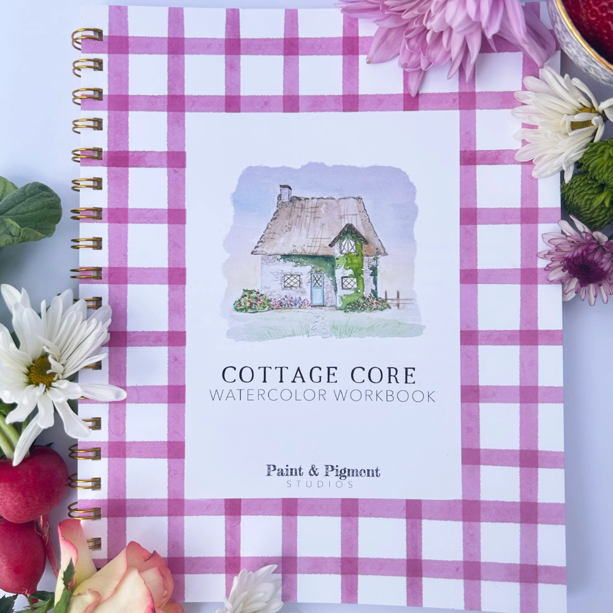 Paint & Pigment Cottage Core Watercolor Workbook
