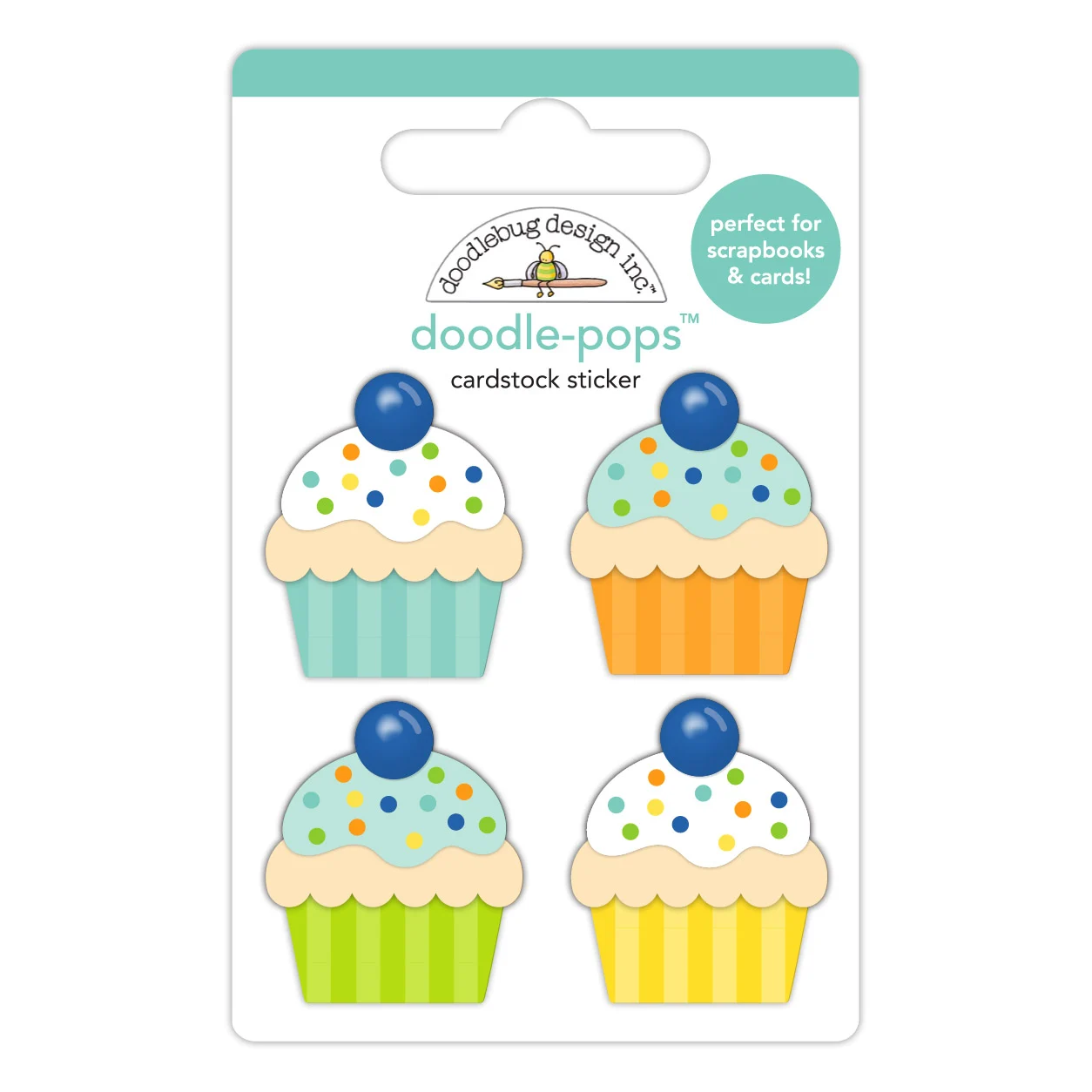 *Pre-Order* Doodlebug Balloons & Banners Sweet Cakes Doodle-Pops
