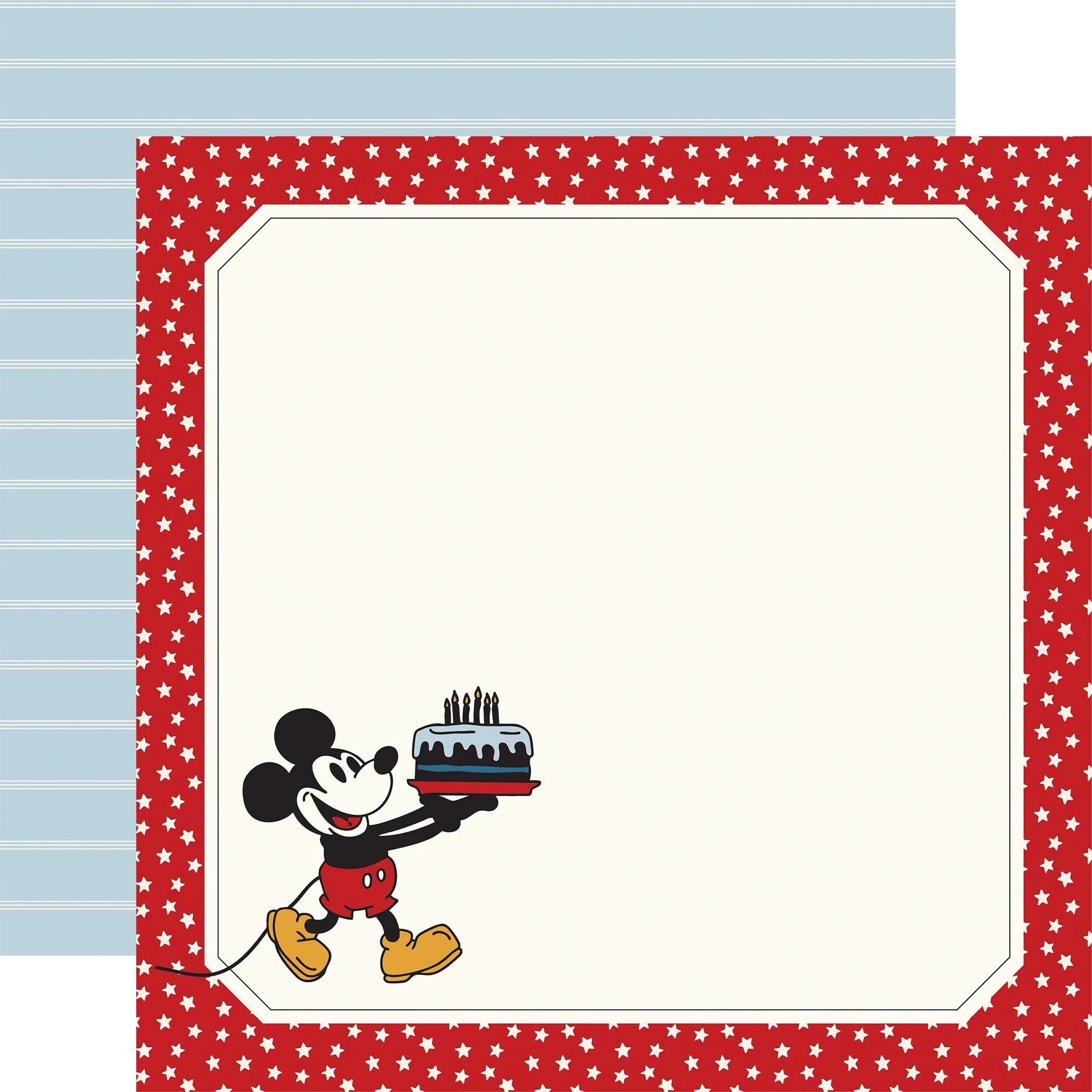 *Pre-Order* Echo Park Mouse & Me Birthday 12" x 12" Paper Birthday Mouse Page Frame