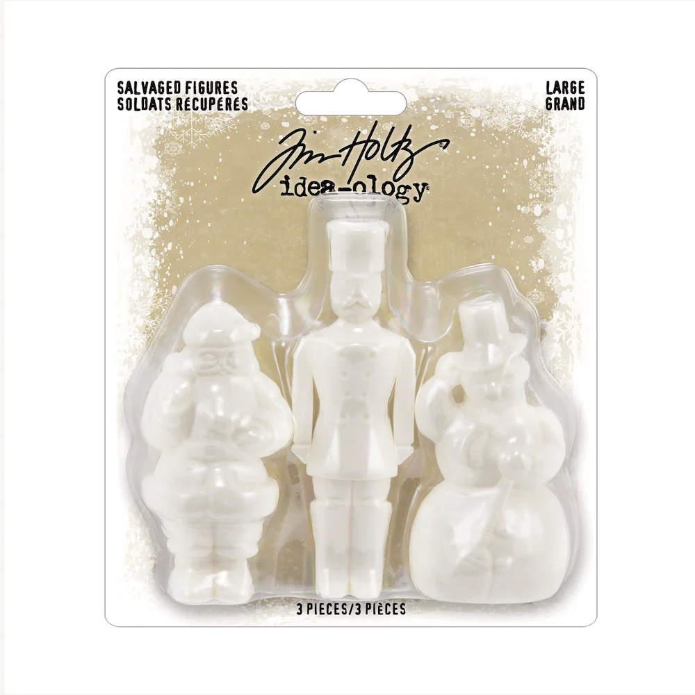 Tim Holtz Idea-Ology Christmas Salvaged Figures Large