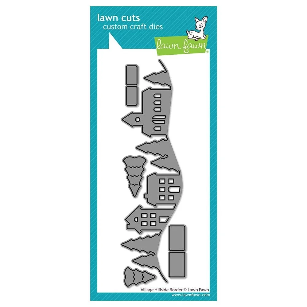 Lawn Fawn Lawn Cuts Village Hillside