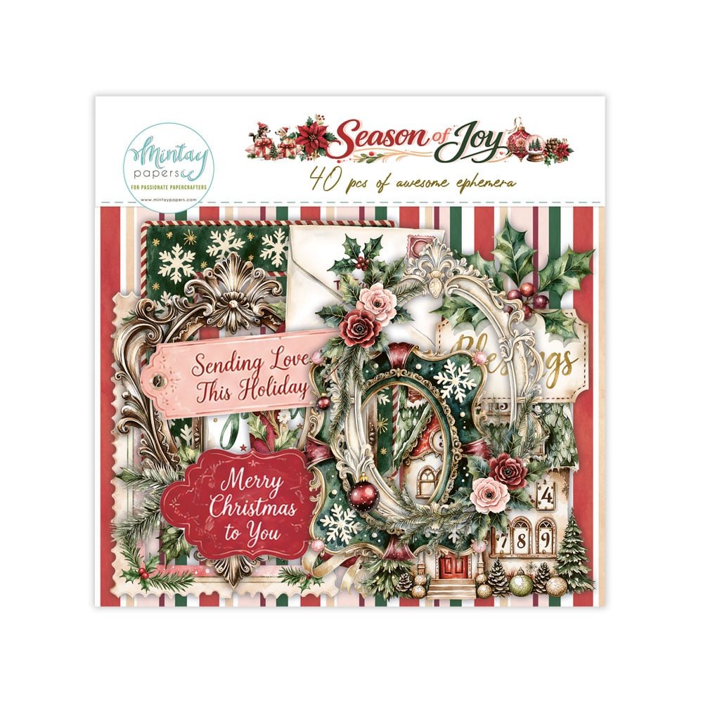 *Pre-Order* Mintay Season Of Joy Ephemera