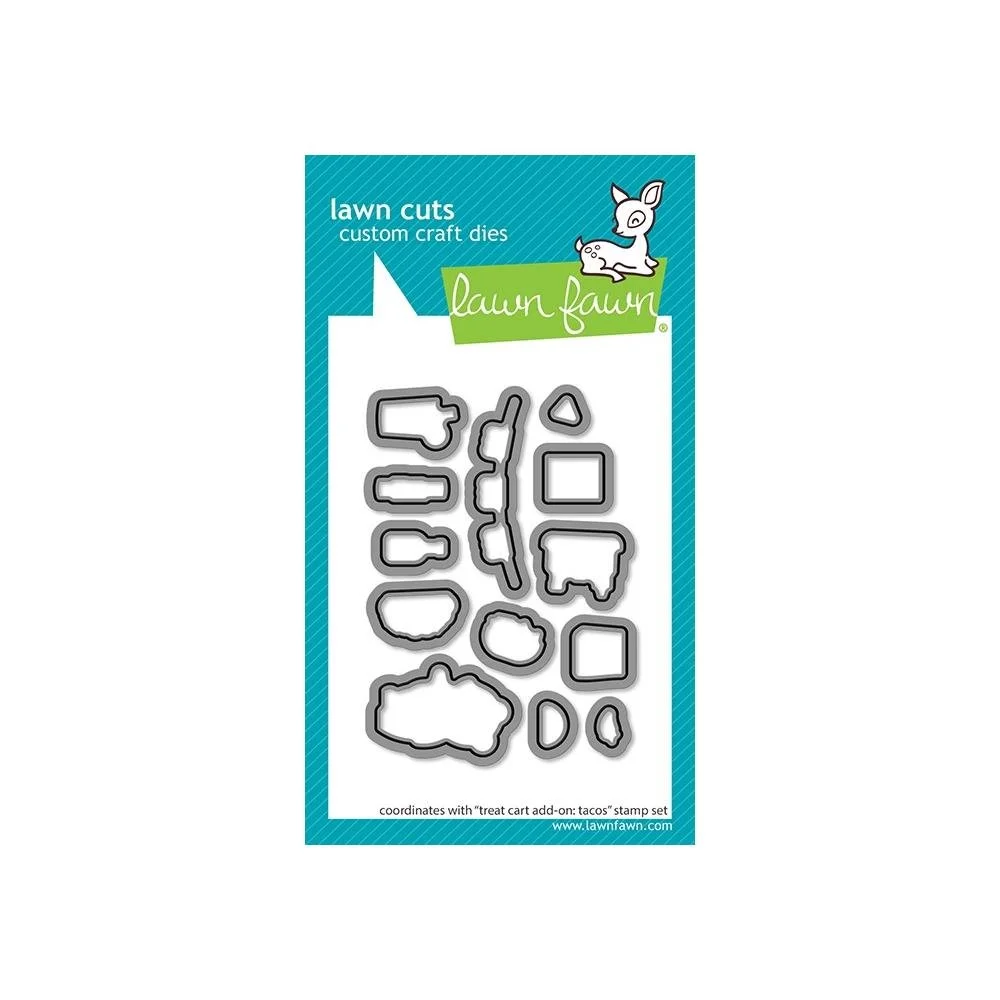 Lawn Fawn Lawn Cut Treat Cart Add-on: Tacos