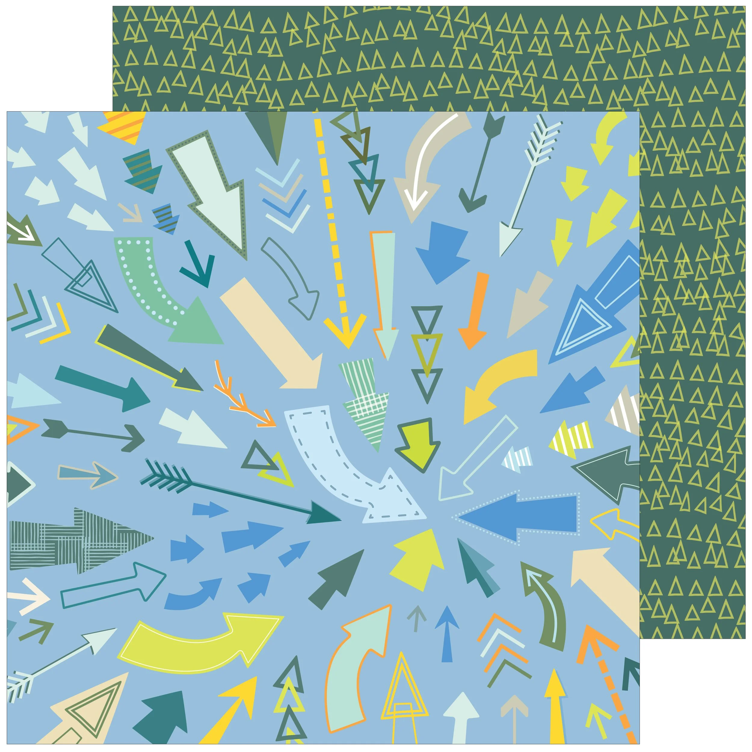 Pinkfresh Studio Paige Evans Legendary 12" x 12" Paper This Is The Vibe