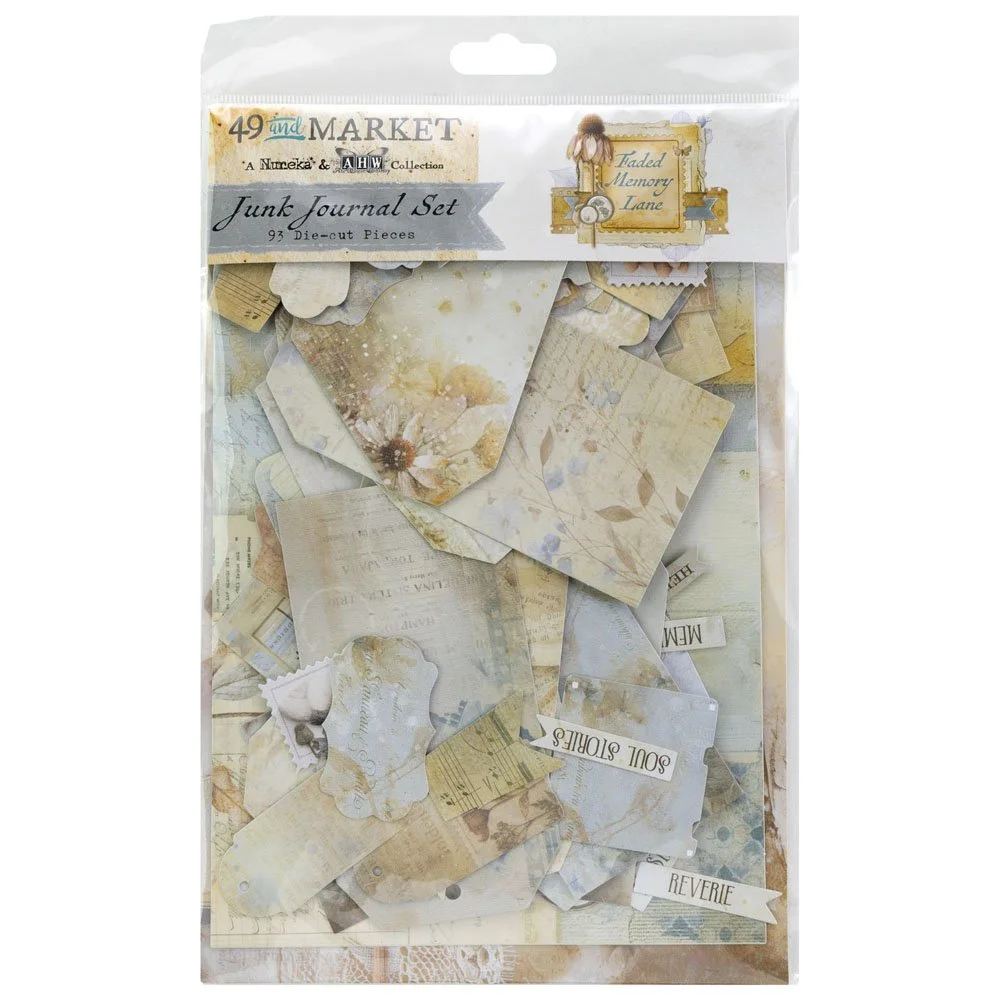 49 & Market Faded Memory Lane Junk Journal Set