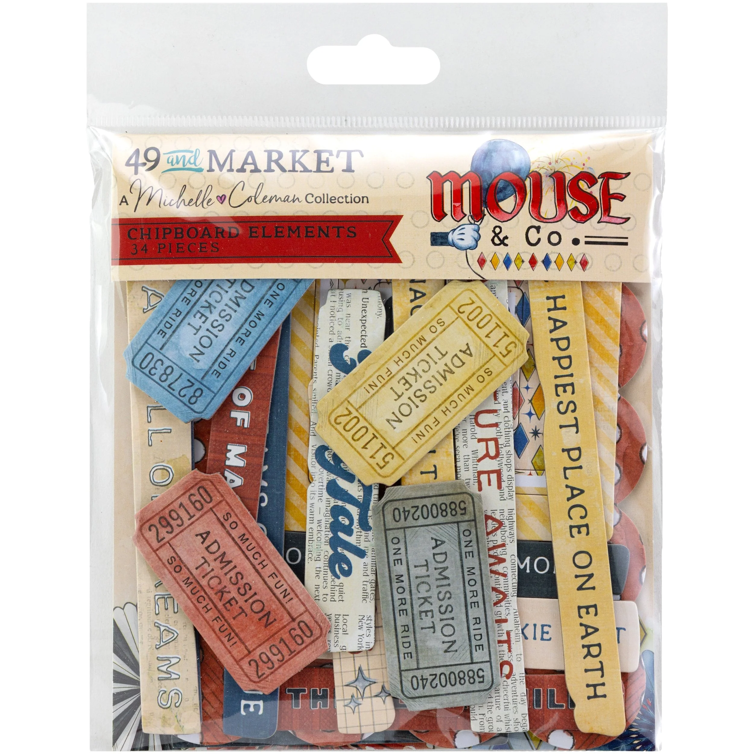 *Pre-Order* 49 & Market Mouse & Co. Chipboard Set