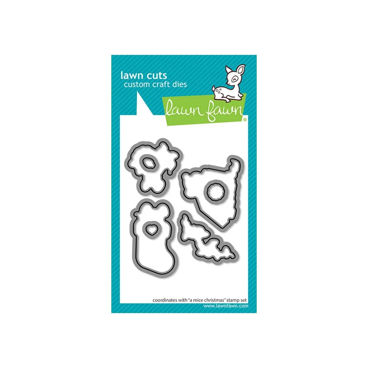 Lawn Fawn a mice christmas lawn cuts