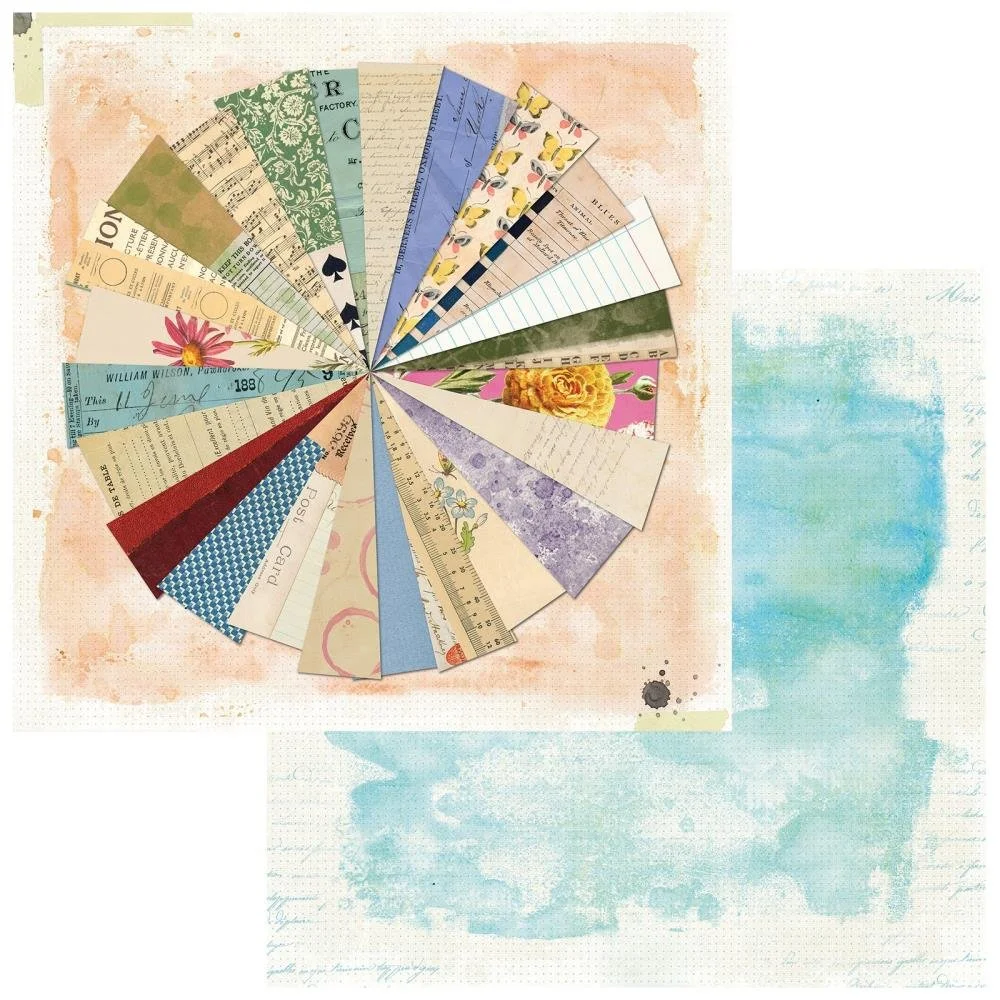 49 & Market Flower Emporium By Vicki Boutin 12" x 12" Paper 2