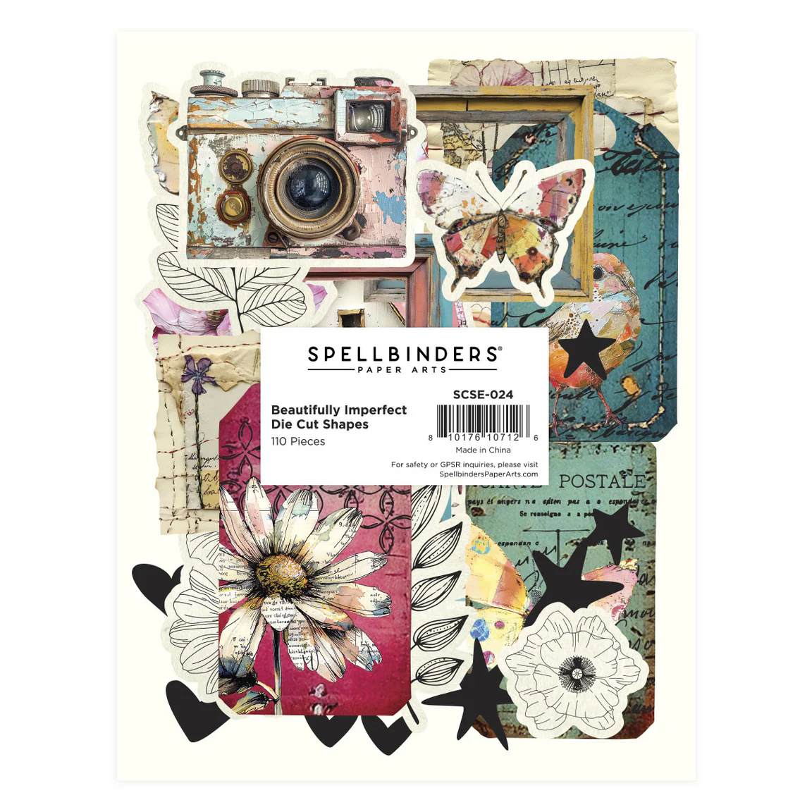 Spellbinders Beautifully Imperfect Die Cut Shapes