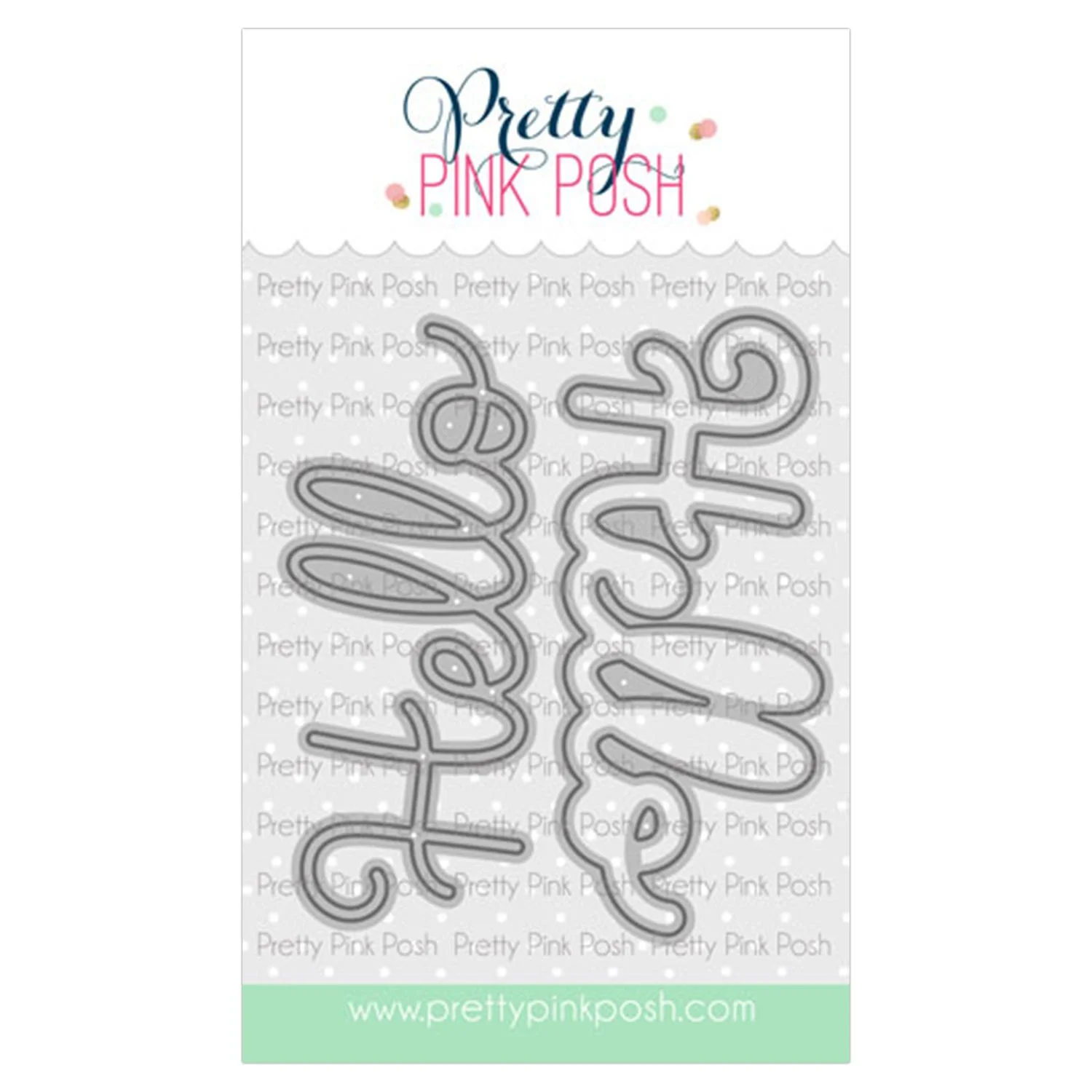 Pretty Pink Posh Large Hello Shadow