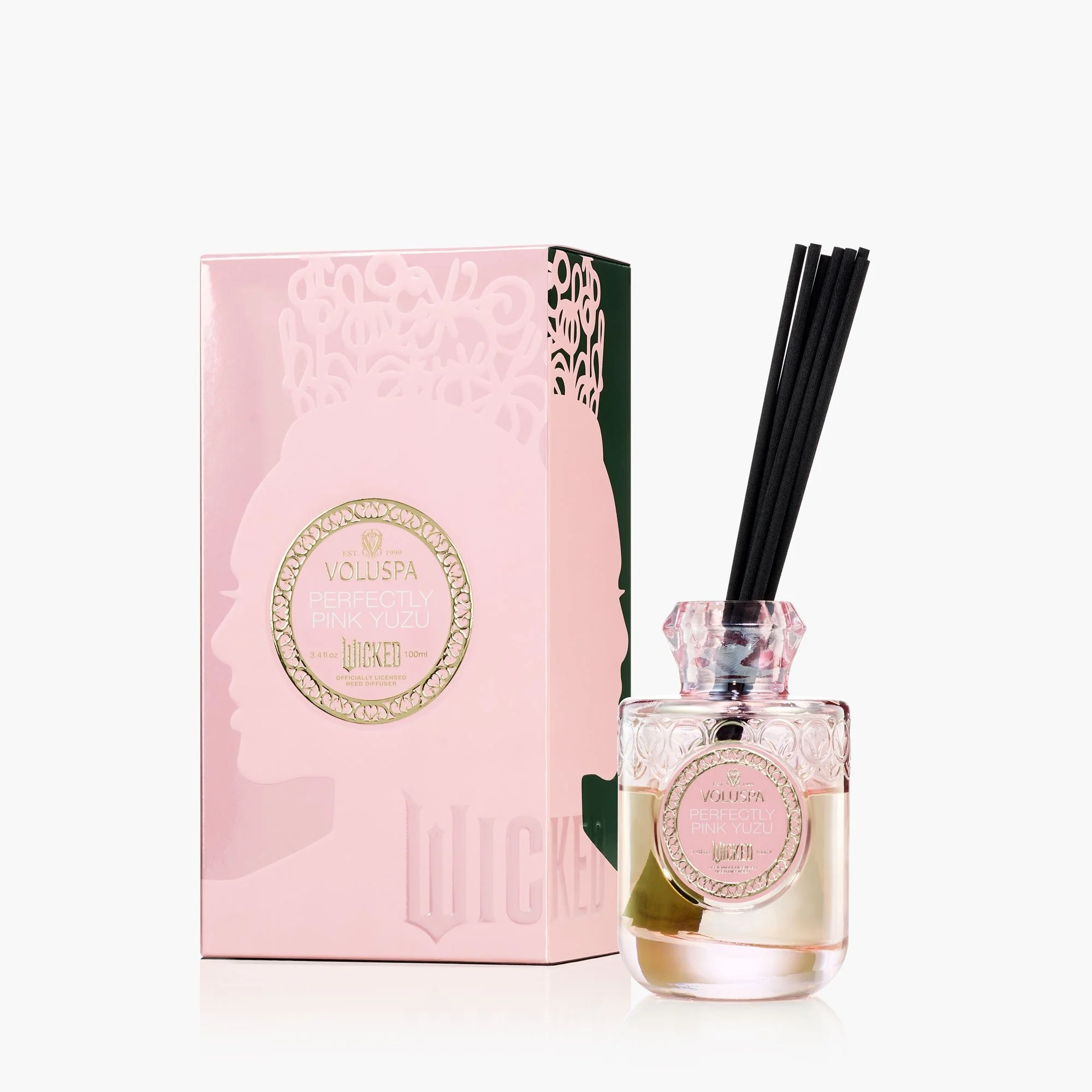 Voluspa Perfectly Pink Yuzu Reed Diffuser