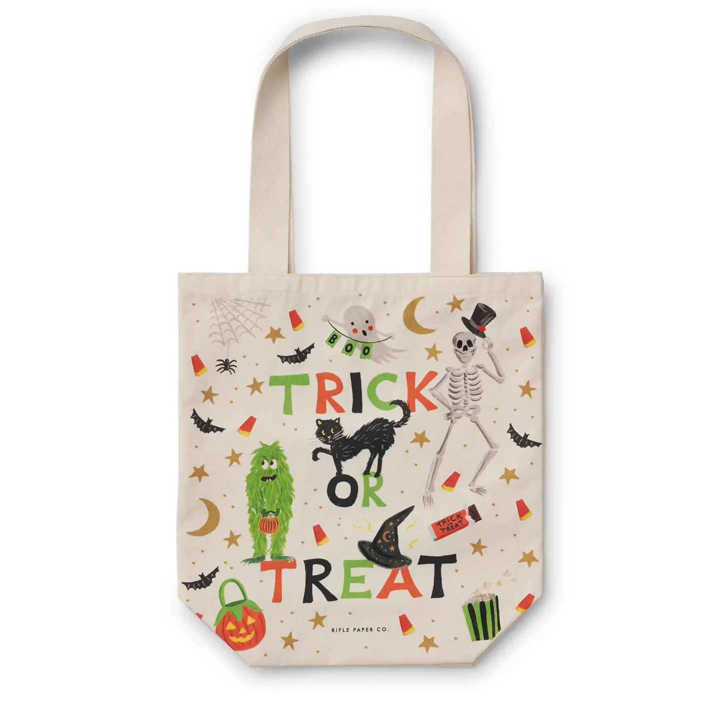 Rifle Paper Co. Halloween Parade Canvas Tote Bag