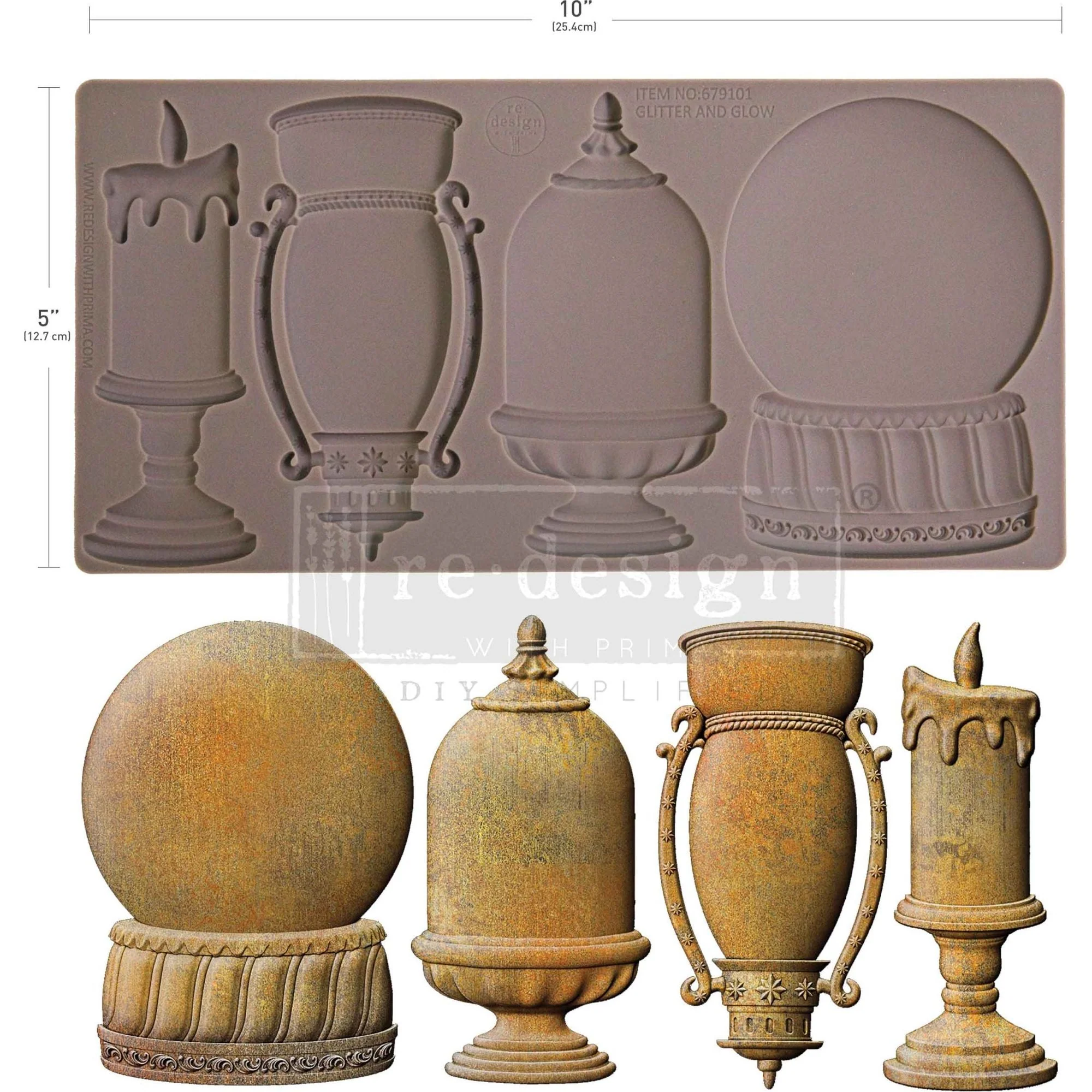 Redesign With Prima Decor Mould Glitter And Glow