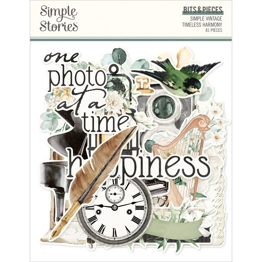 *Pre-Order* Simple Stories Simple Vintage Timeless Harmony Bits & Pieces