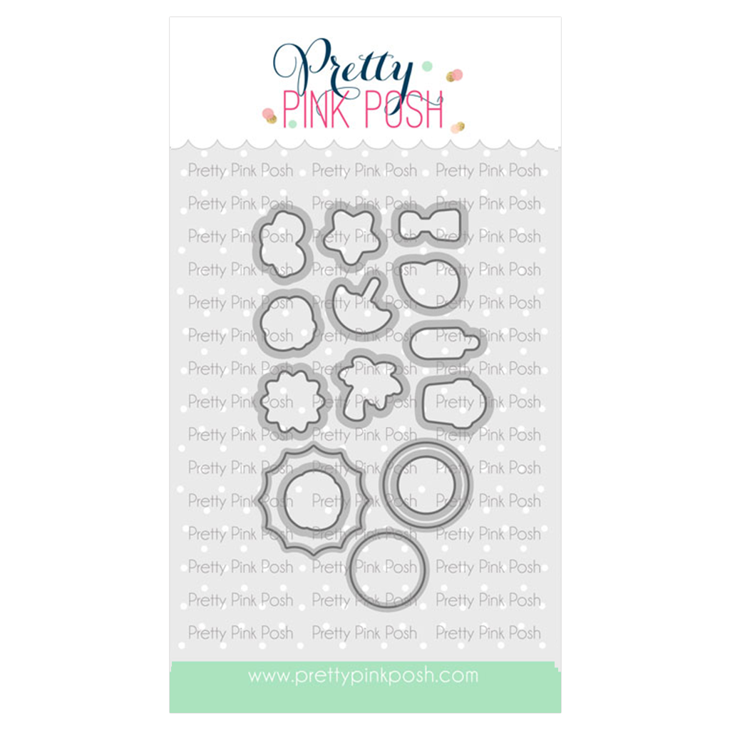 Pretty Pink Posh Summer Icons Dies