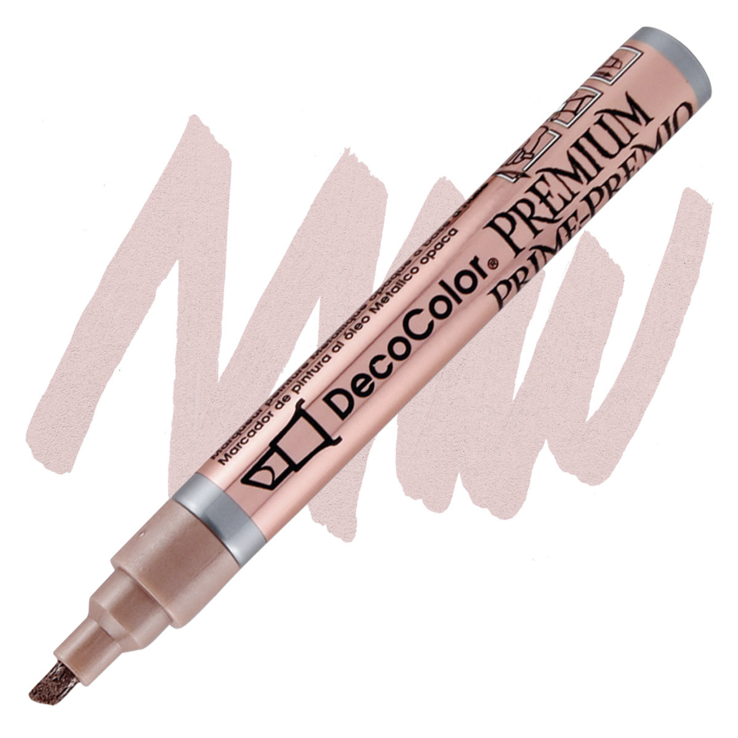 DecoColor Premium Chisel Paint Marker Rose Gold 5mm