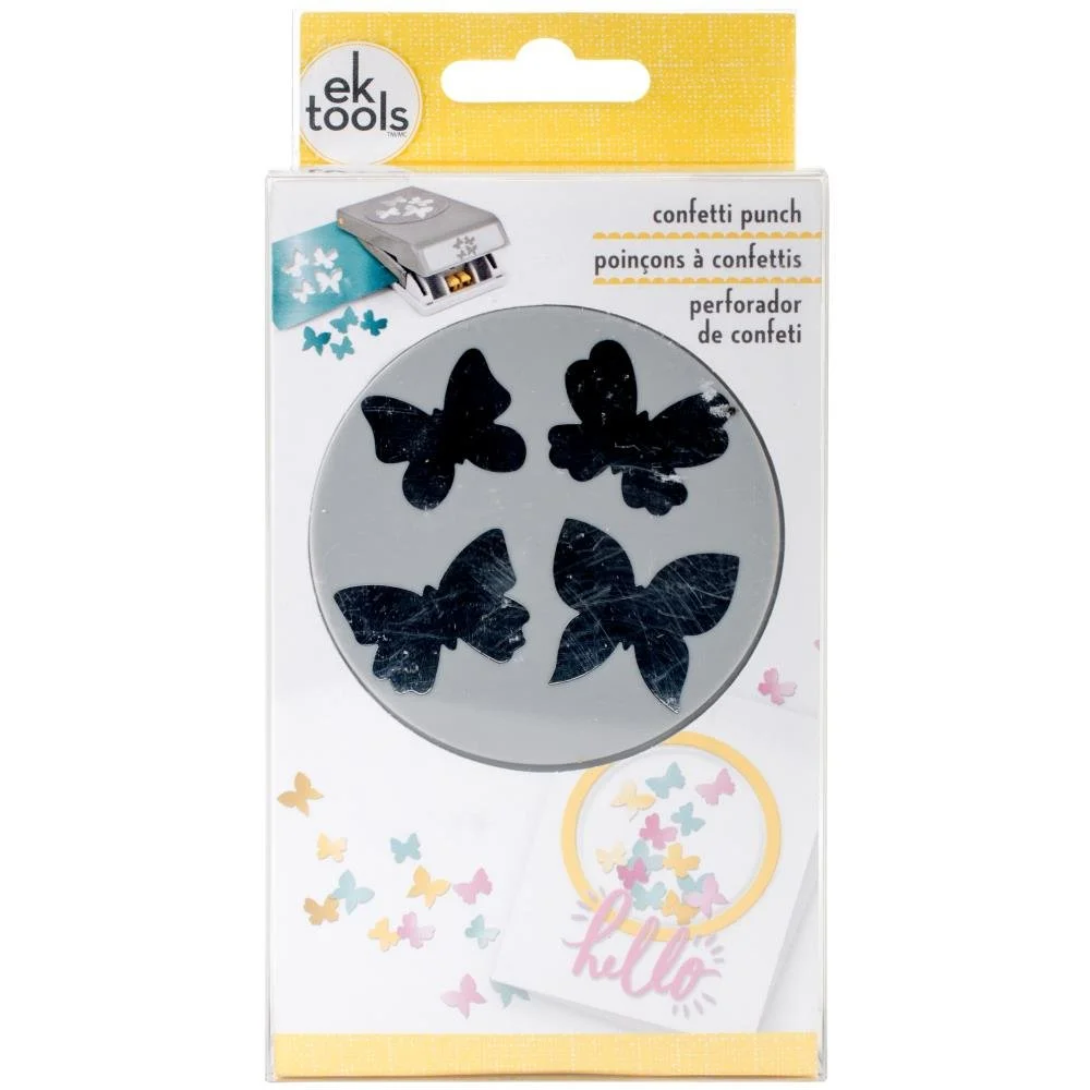 EK Large Punch Confetti Butterfly