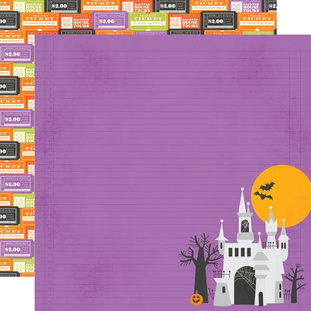 *Pre-Order* Simple Stories Say Cheese Classic Mouse Halloween 12" x 12" Paper Chills & Thrills