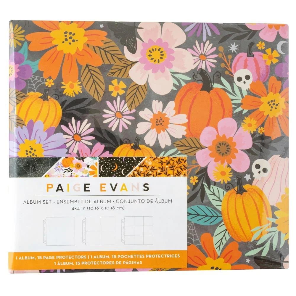 Paige Evans Tricks & Treats 4" x 4" Album