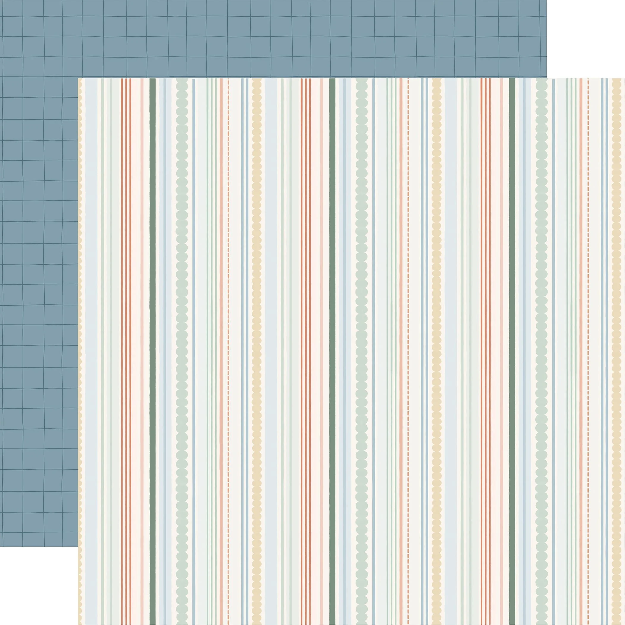 *Pre-Order* Carta Bella Silly Goose Winter 12" x 12" Paper Winter Stripes