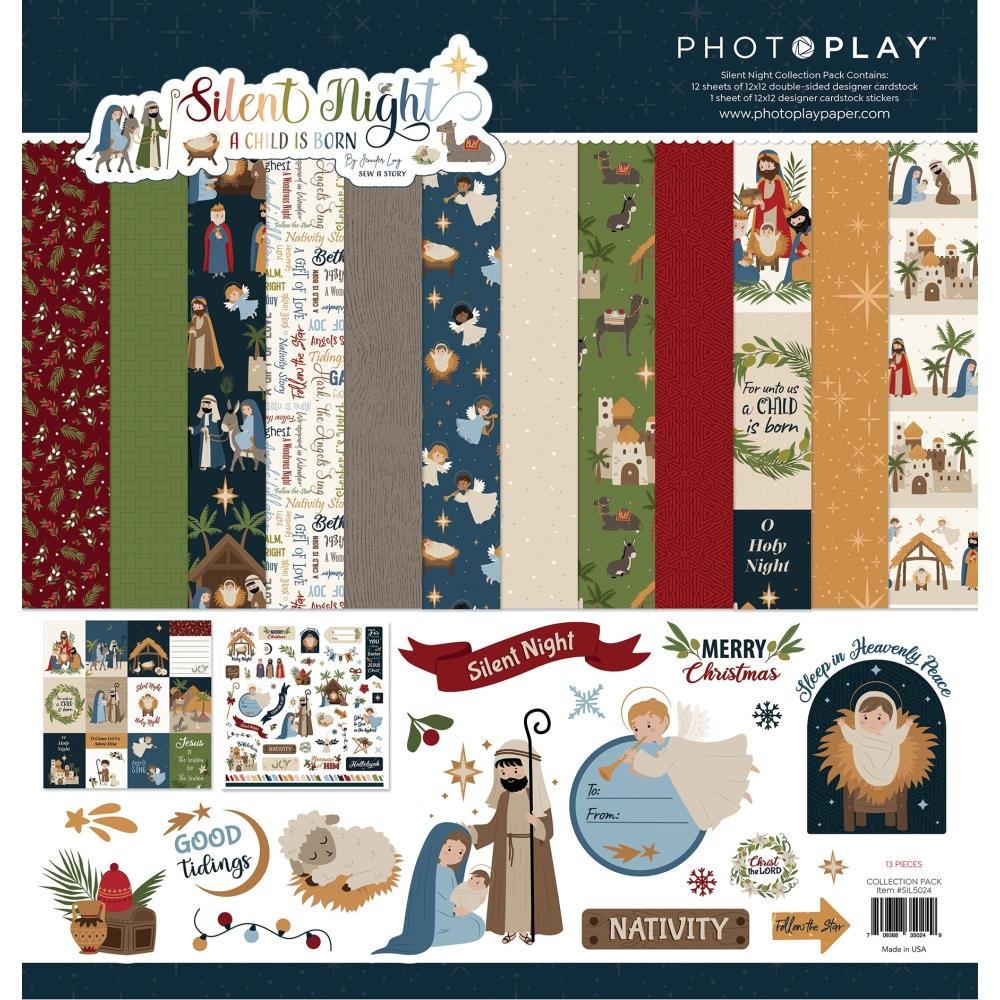 PhotoPlay Collection Pack 12"X12" Silent Night