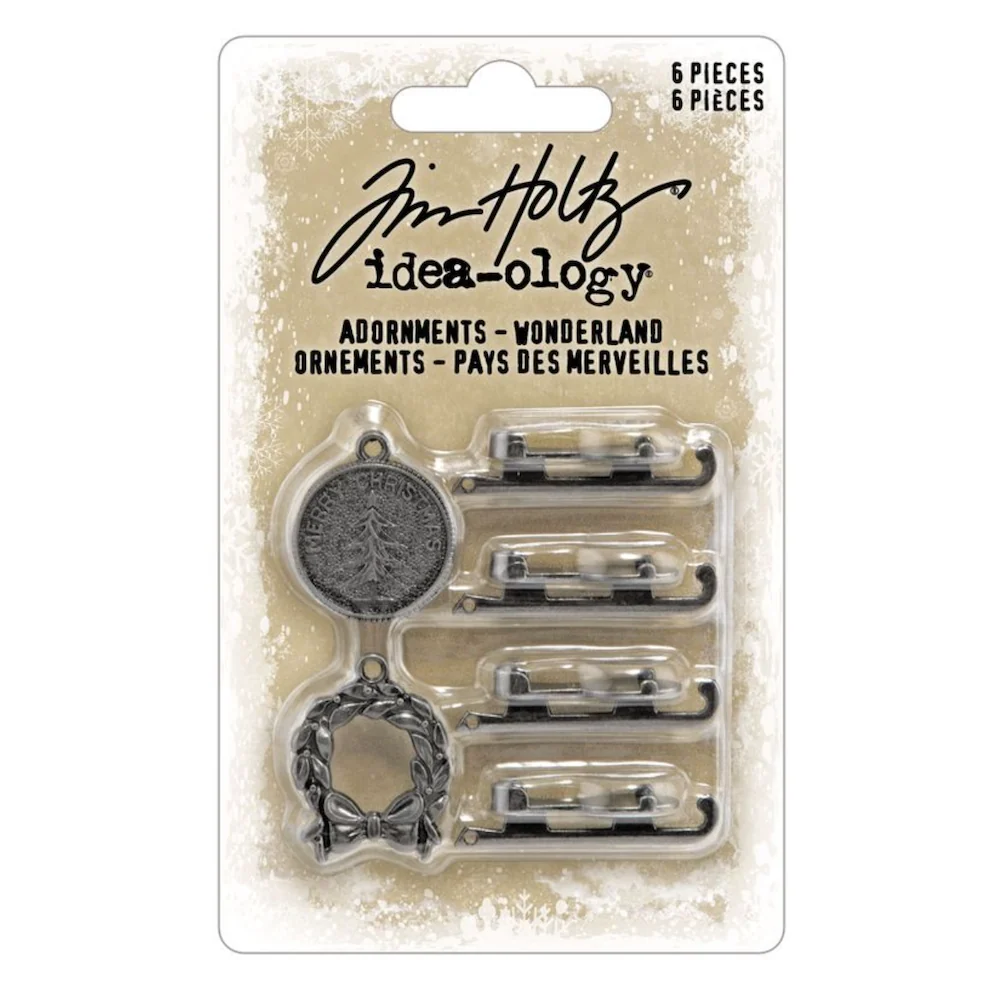 *Pre-Order* Tim Holtz Idea-Ology Christmas Adornments Wonderland