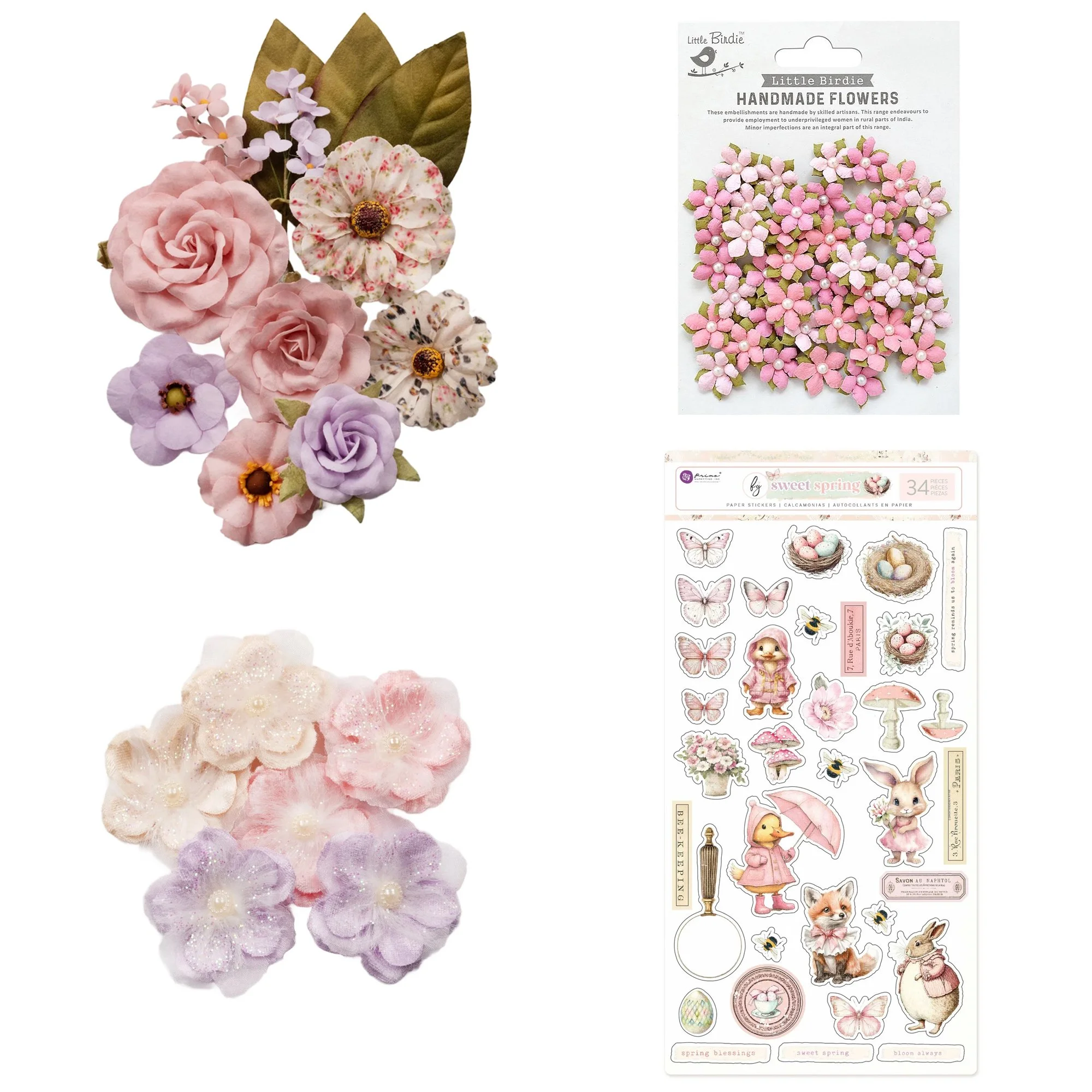 April Happy Heart Mail Kit Parcel Add-On: Embellishment