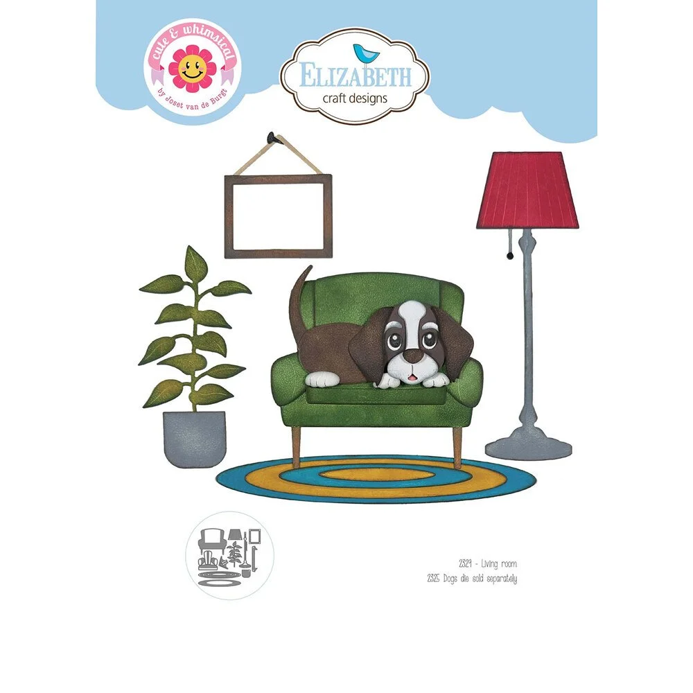 Elizabeth Crafts Designs Metal Dies Living Room