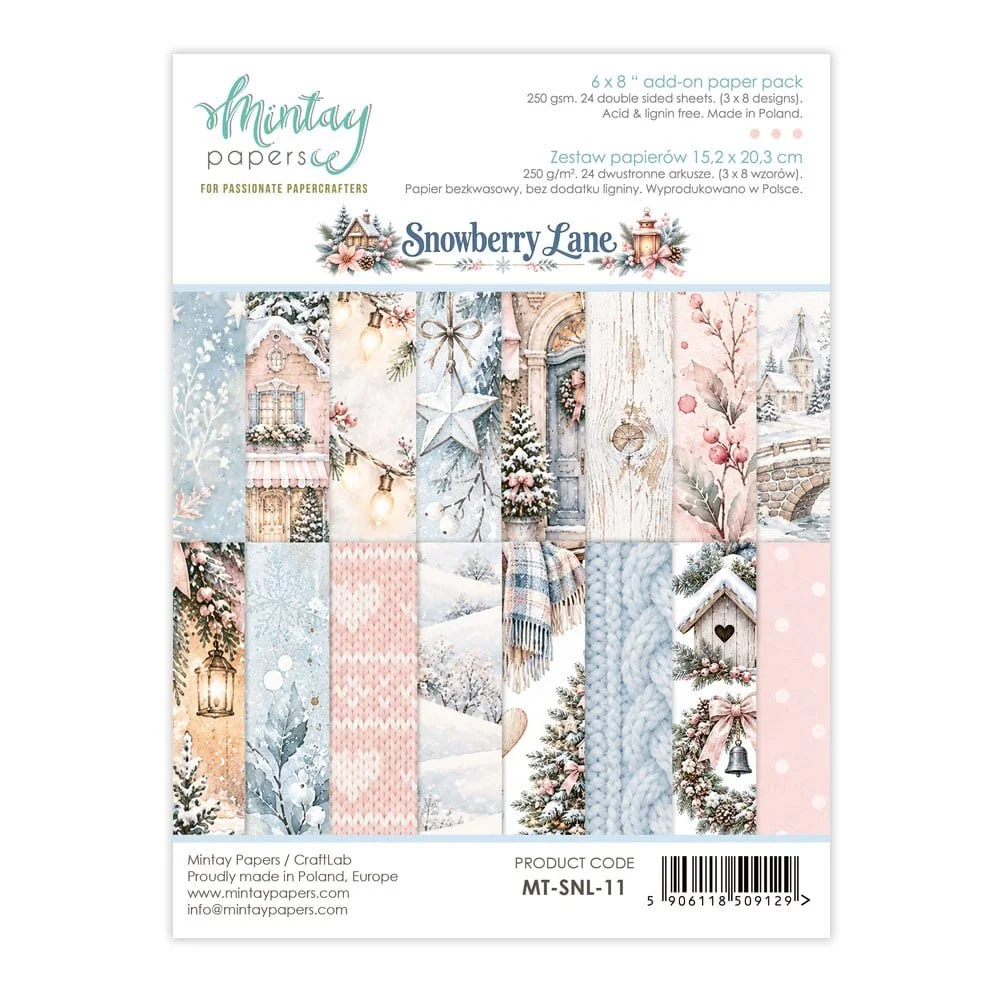 *Pre-Order* Mintay Snowberry Lane 6" x 8" Paper Pad