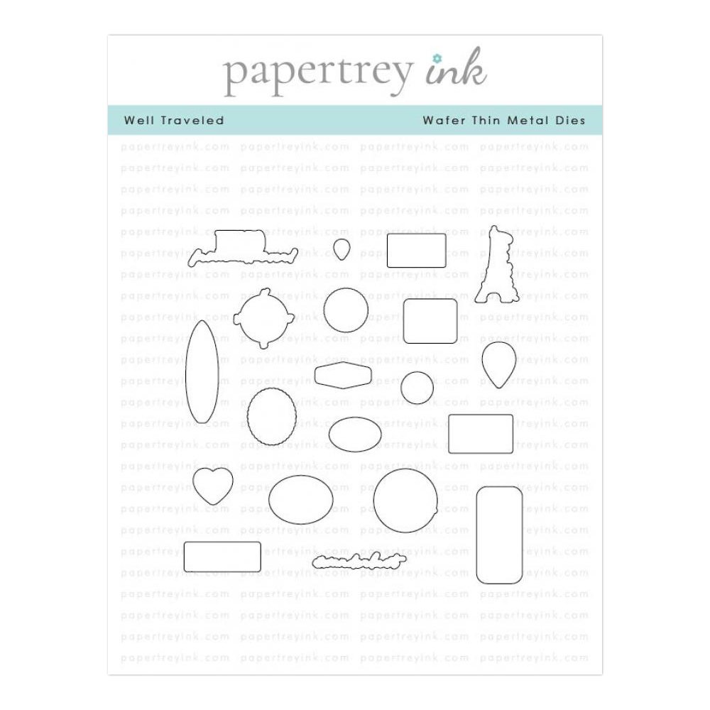 Papertrey Ink Well Traveled Die