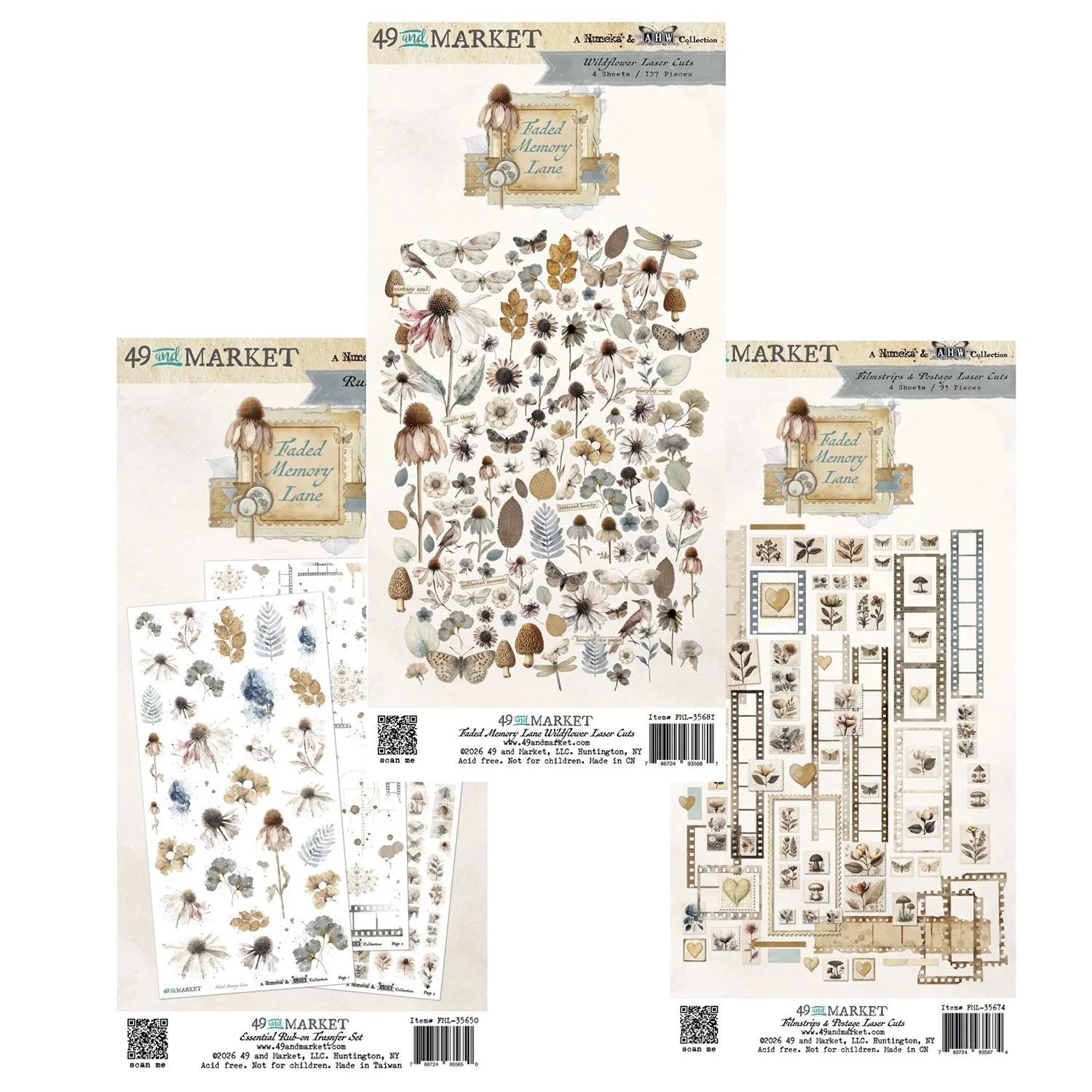 May Happy Heart Mail Kit Parcel Add-On: Embellishment
