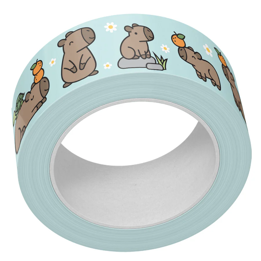 Lawn Fawn Capybaras! Washi Tape