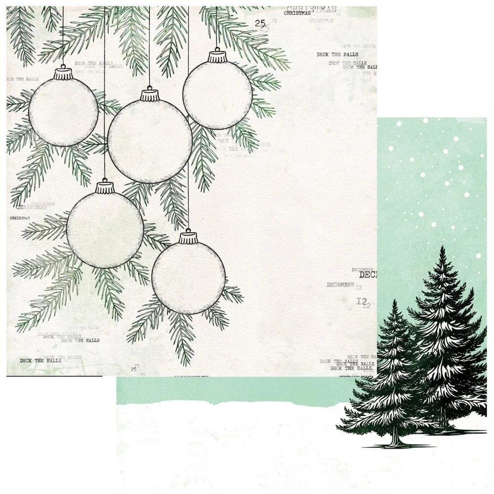 49 & Market Mistletoe & Memories 12" x 12" Paper Starters 8