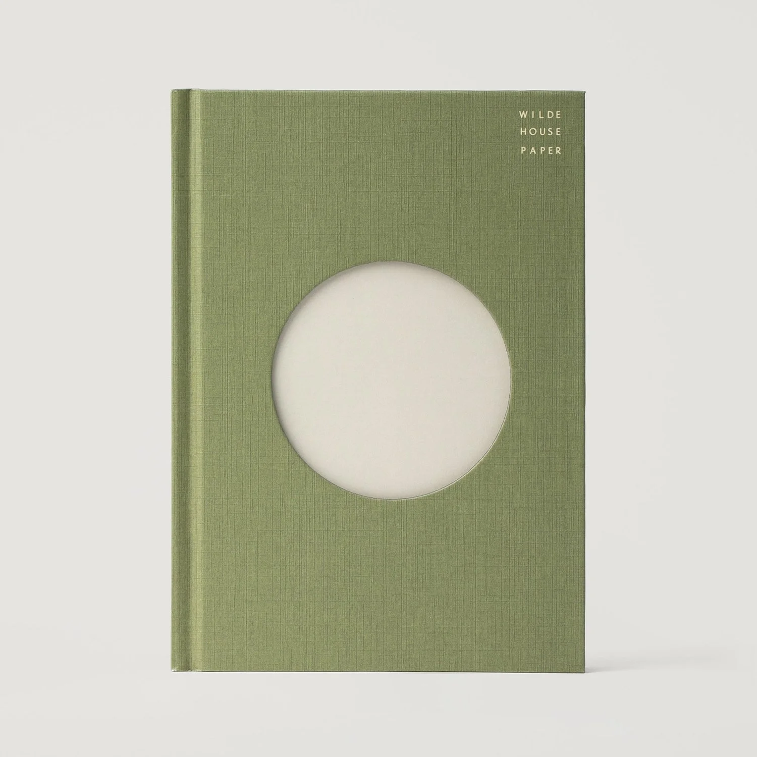 Wilde House Paper Open Journal in Moss