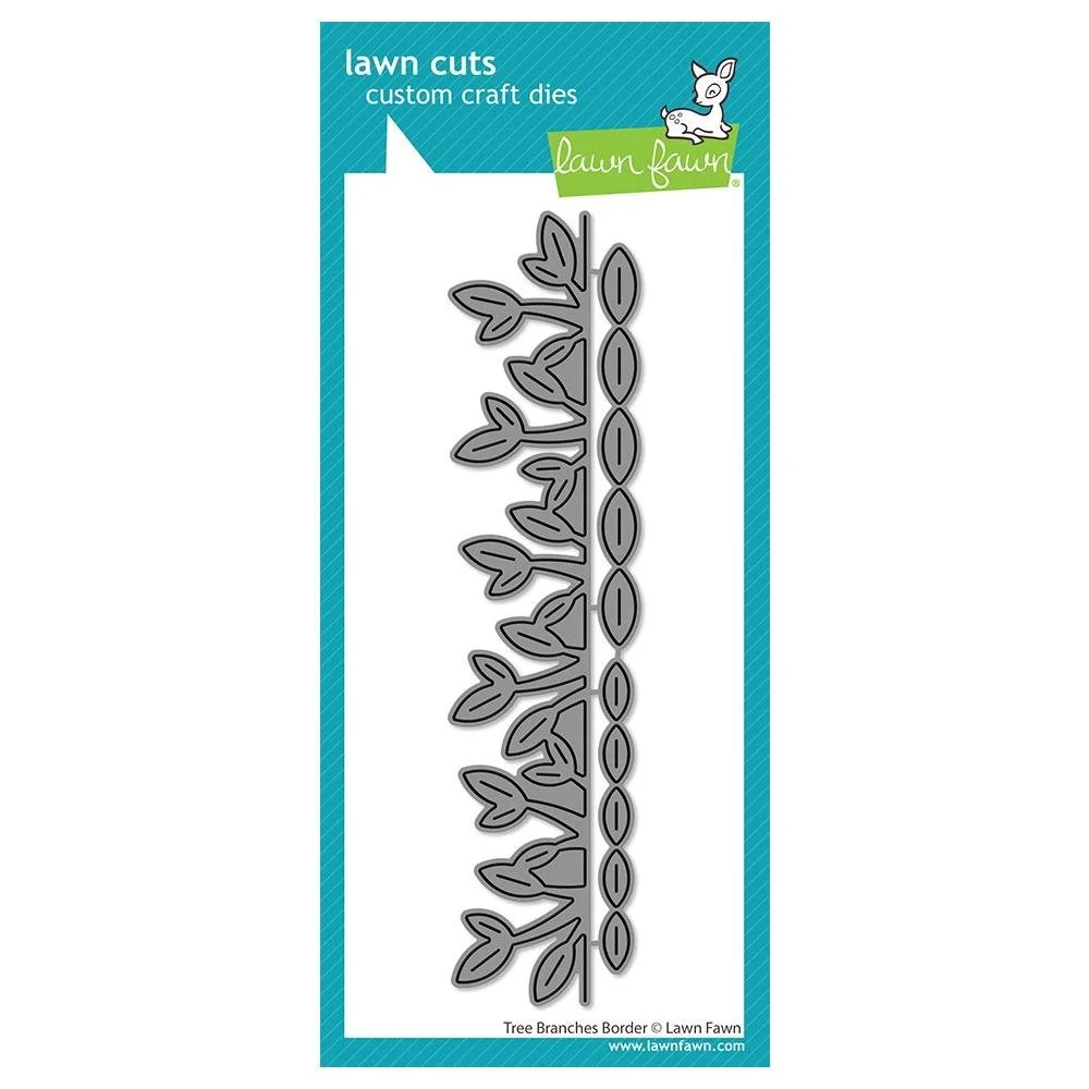 Lawn Fawn Lawn Cuts Tree Branches Border