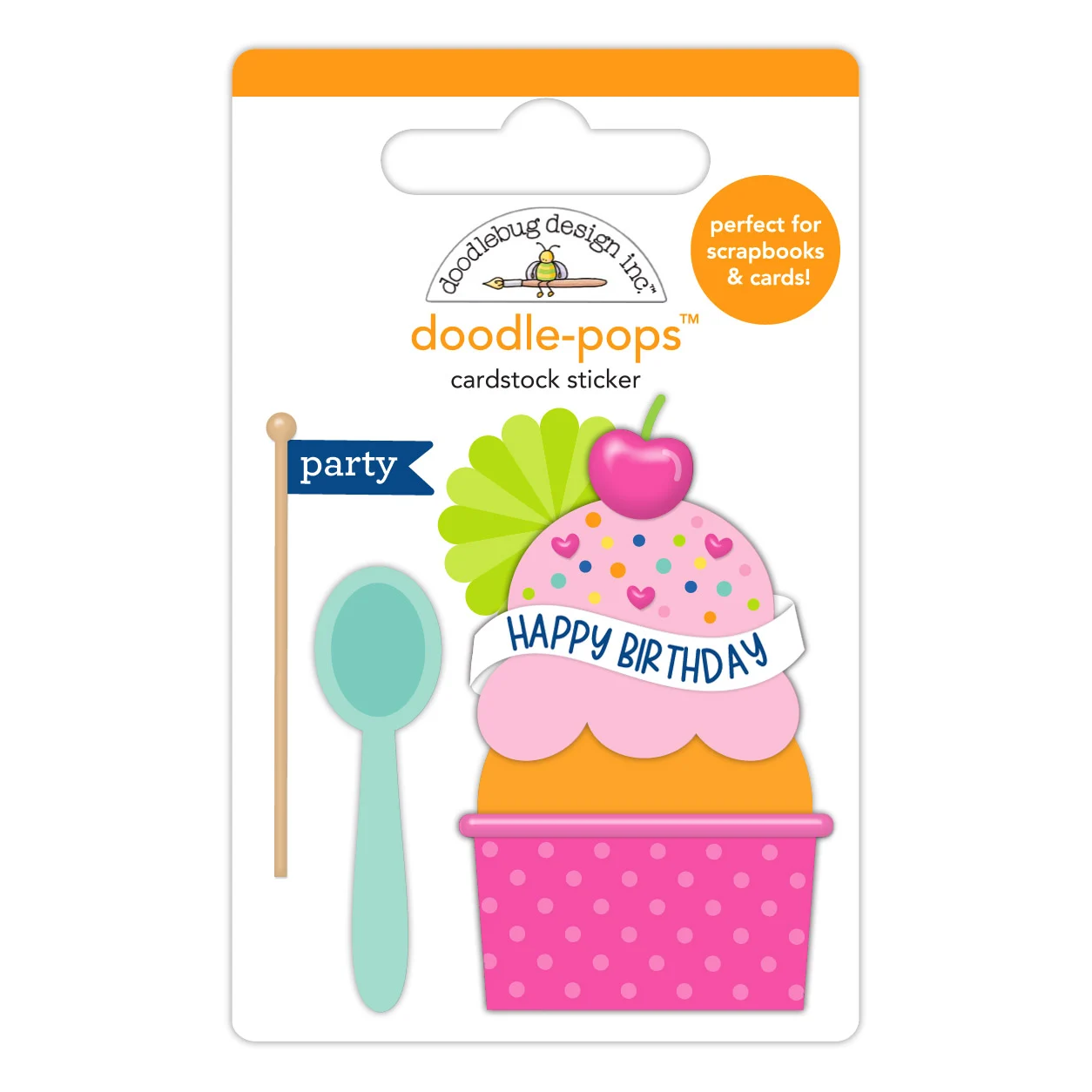 *Pre-Order* Doodlebug Cupcakes & Candles Doodlepops Sundae Sprinkles