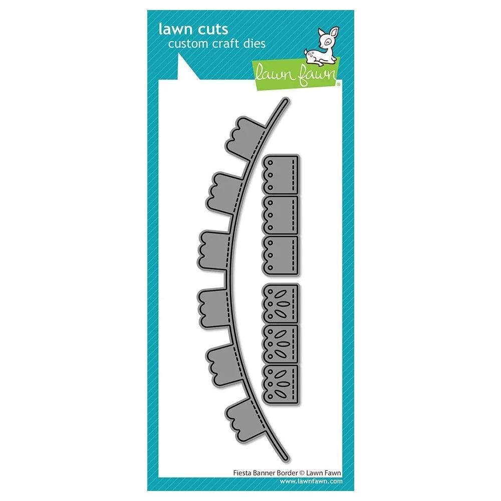 Lawn Fawn Lawn Cuts Fiesta Banner Border