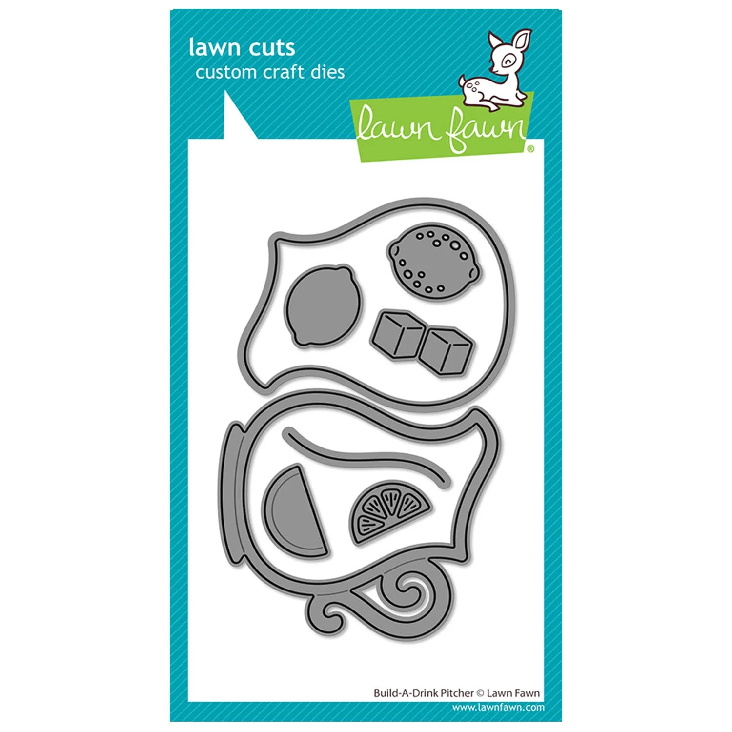 Lawn Fawn Lawn Cuts build-a-drink pitcher