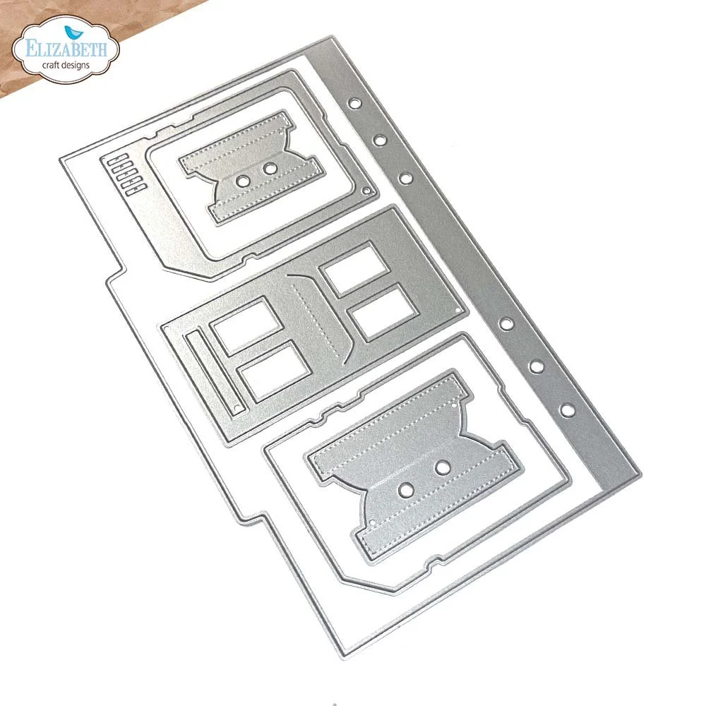 Elizabeth Crafts Designs Metal Dies Page with Large Tab 2
