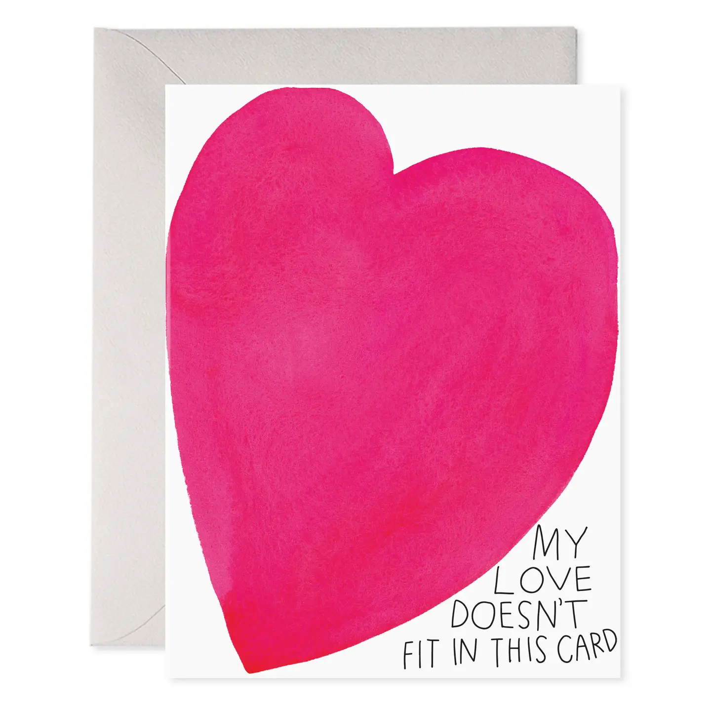 E. Frances Paper Squeezed Heart Greeting Card