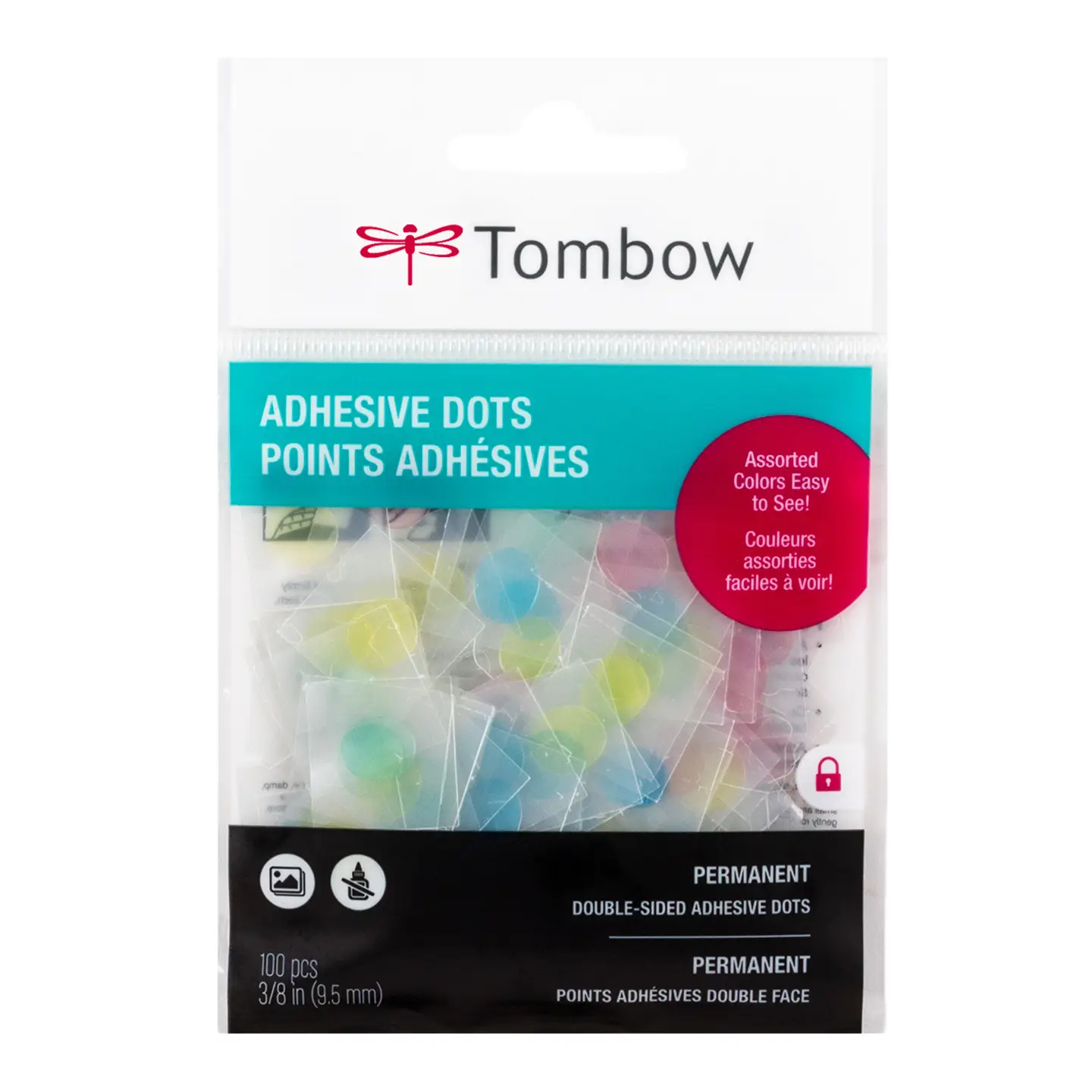 Tombow Mono Adhesive Dots - 100CT